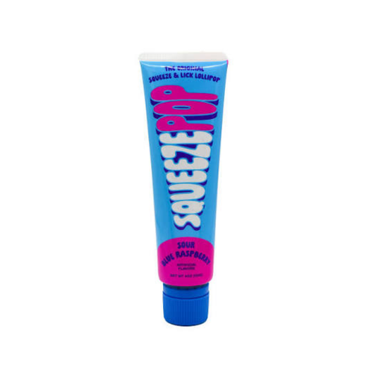 Squeeze Pop Sour Blue Raspberry 120g