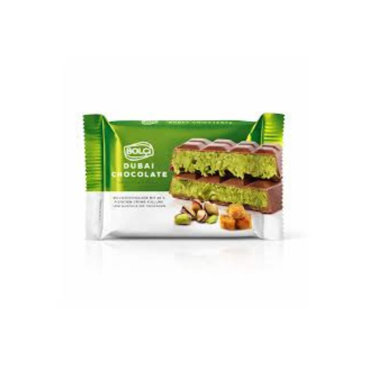 Bolci Dubai Chocolate Pistachio Bar 100g