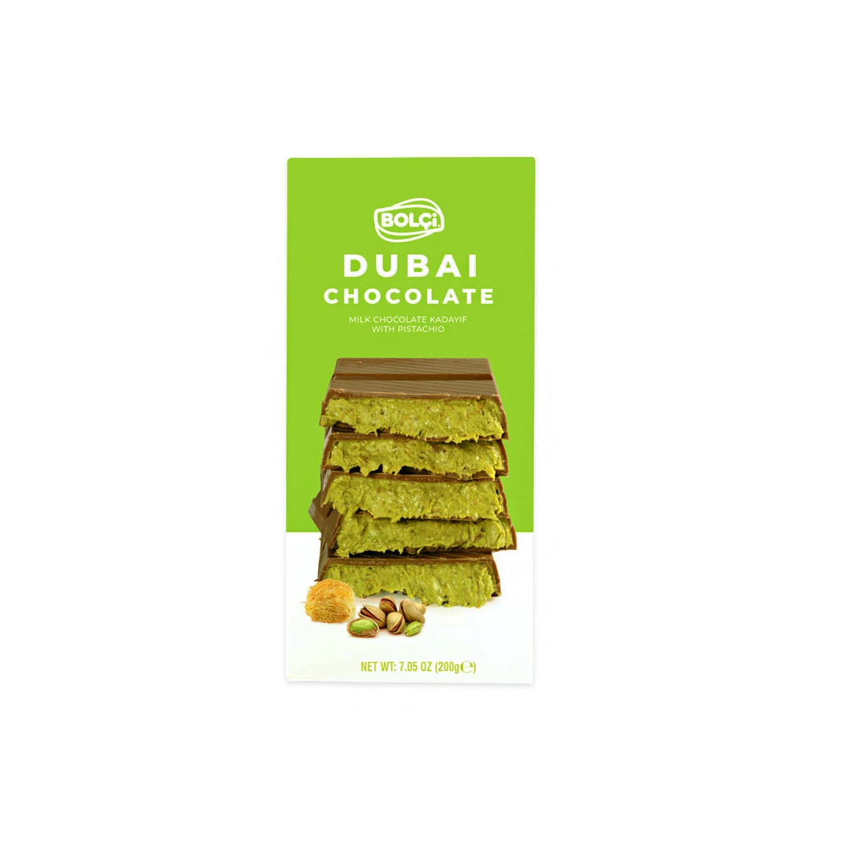 Bolci Dubai Chocolate Pistachio Filling 200g