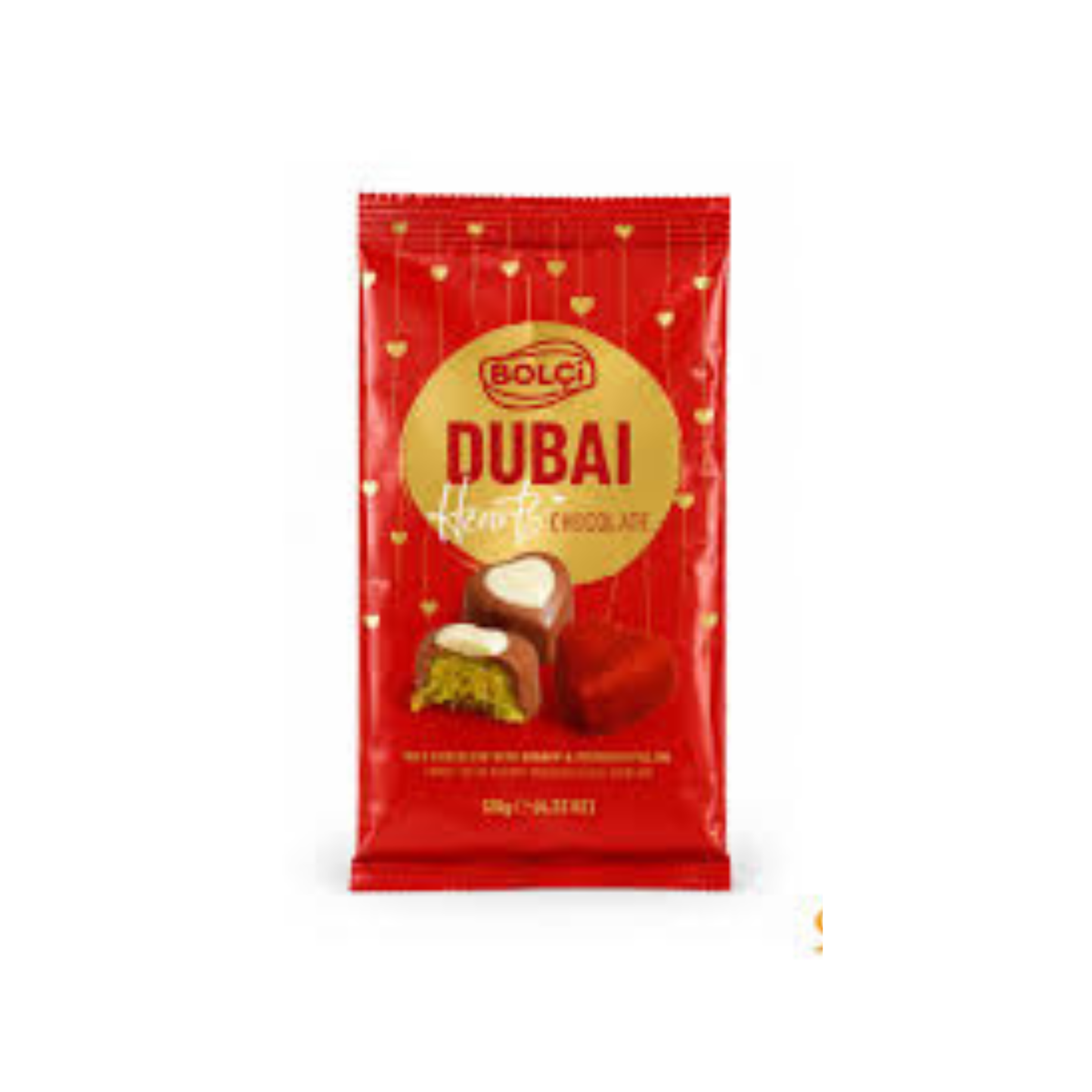 Bolci Dubai Hearts Chocolate 120g