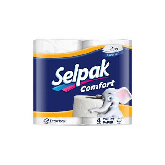 Selpak Comfort Toilet Roll 4Pcs