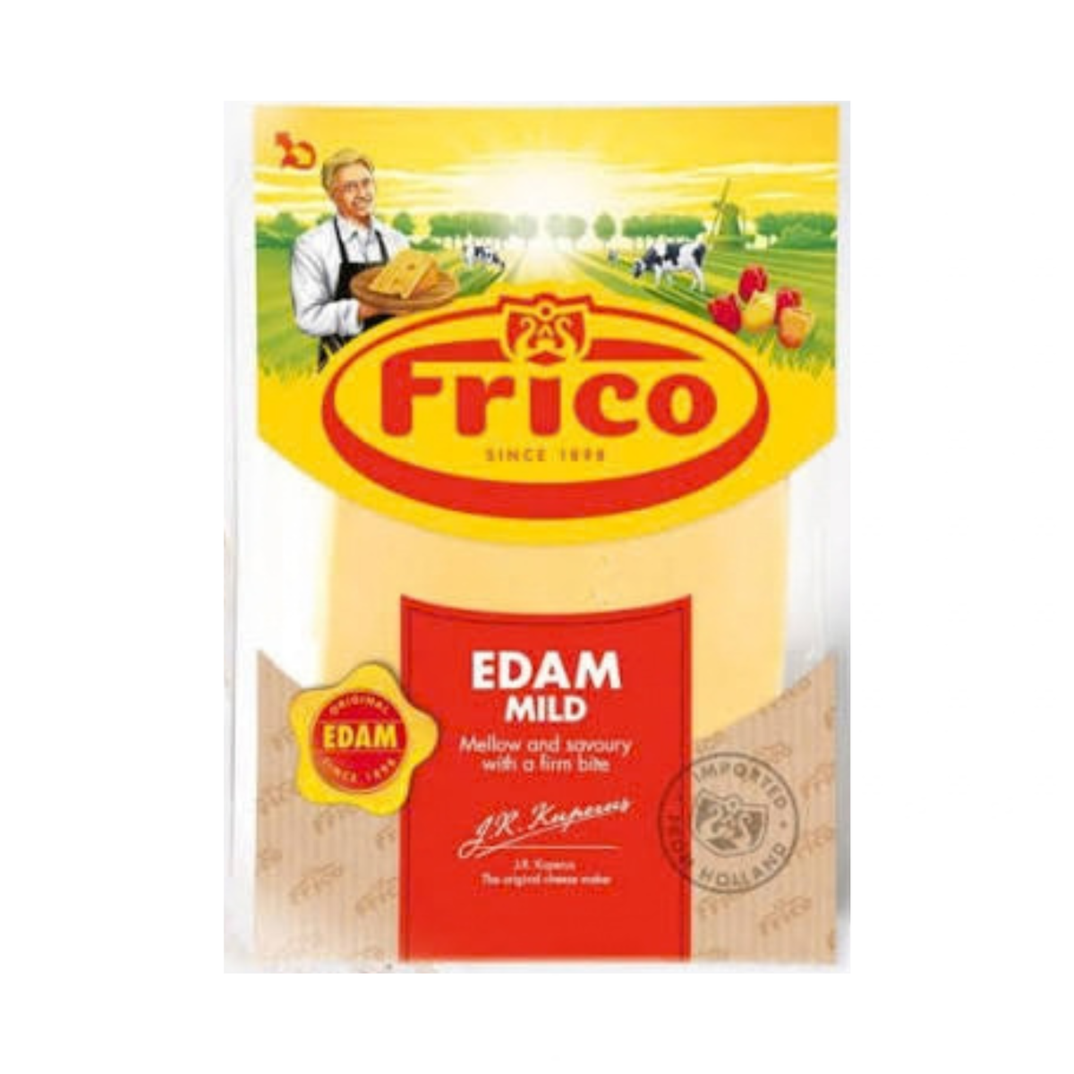 Frico Slice Cheese 6Pcs 150g Edam