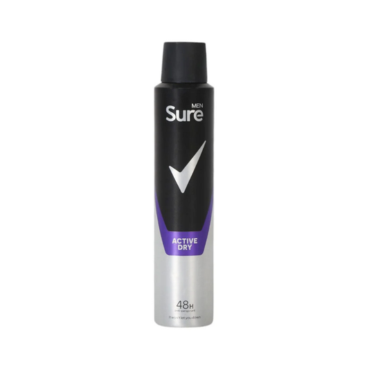 Sure Men Body Spray Active Dry 250ml