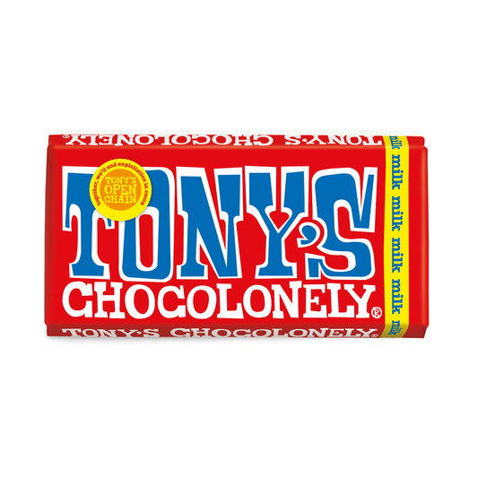 Tonys Chocolonely Milk Chocolate Bar 180g