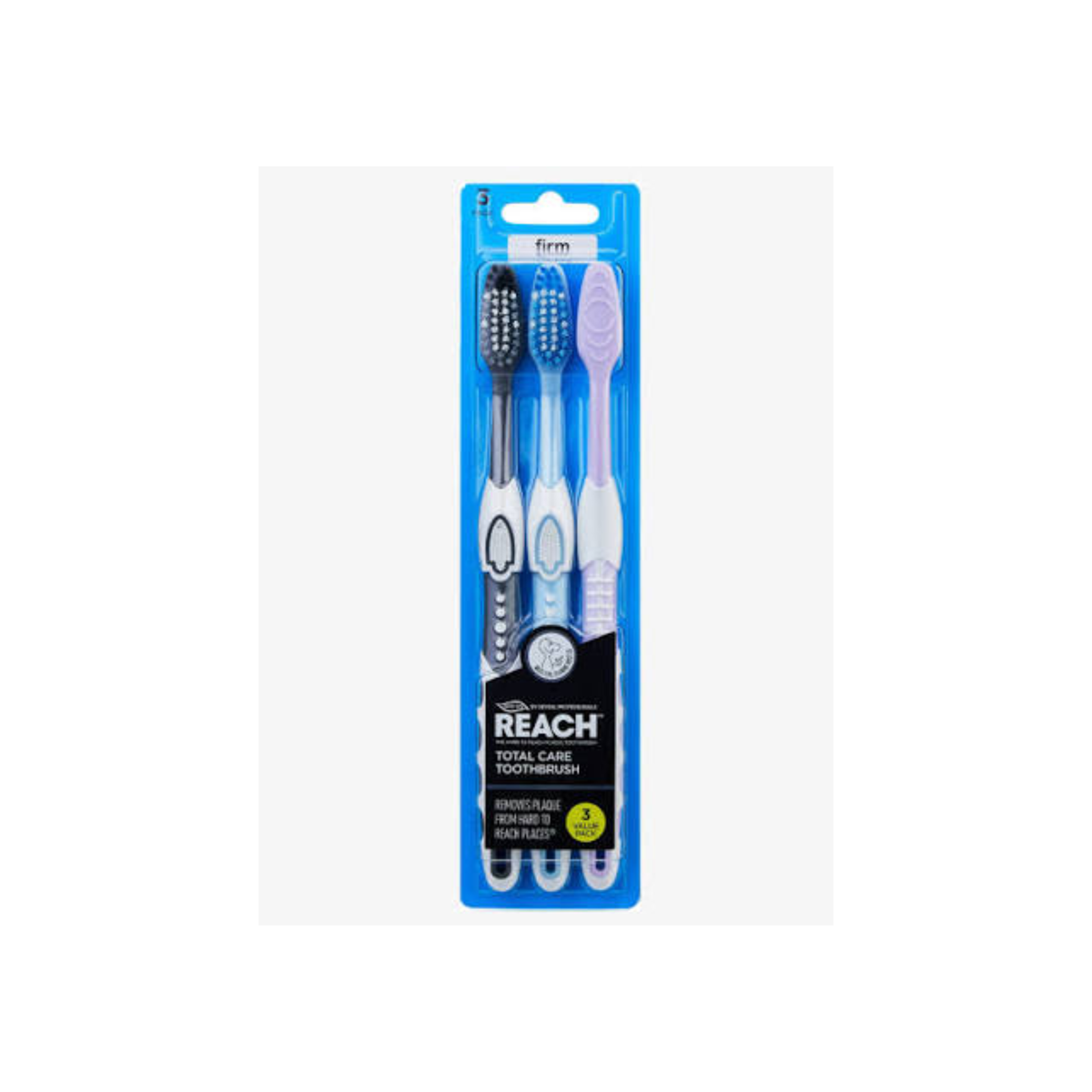 REACH Total Care Toothbrush Firm 3-Pack