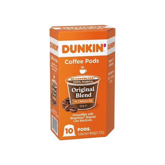Dunkin Coffee Pods 100% Arabica Original Blend 10Pcs 52g