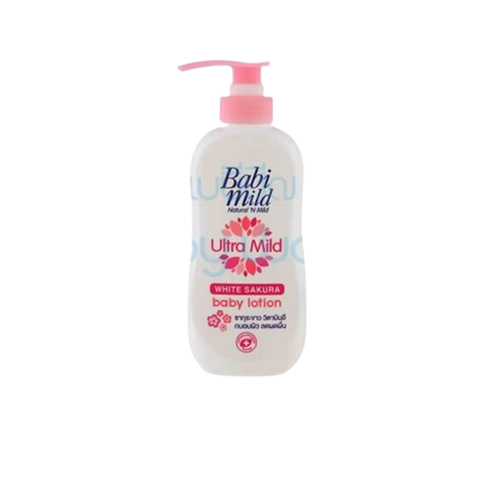 Babi Mild Lotion White Sakura 400Ml