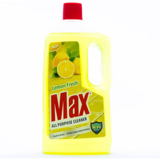 Max All Purpose Disinfectant Cleaner Lemon Fresh 1L