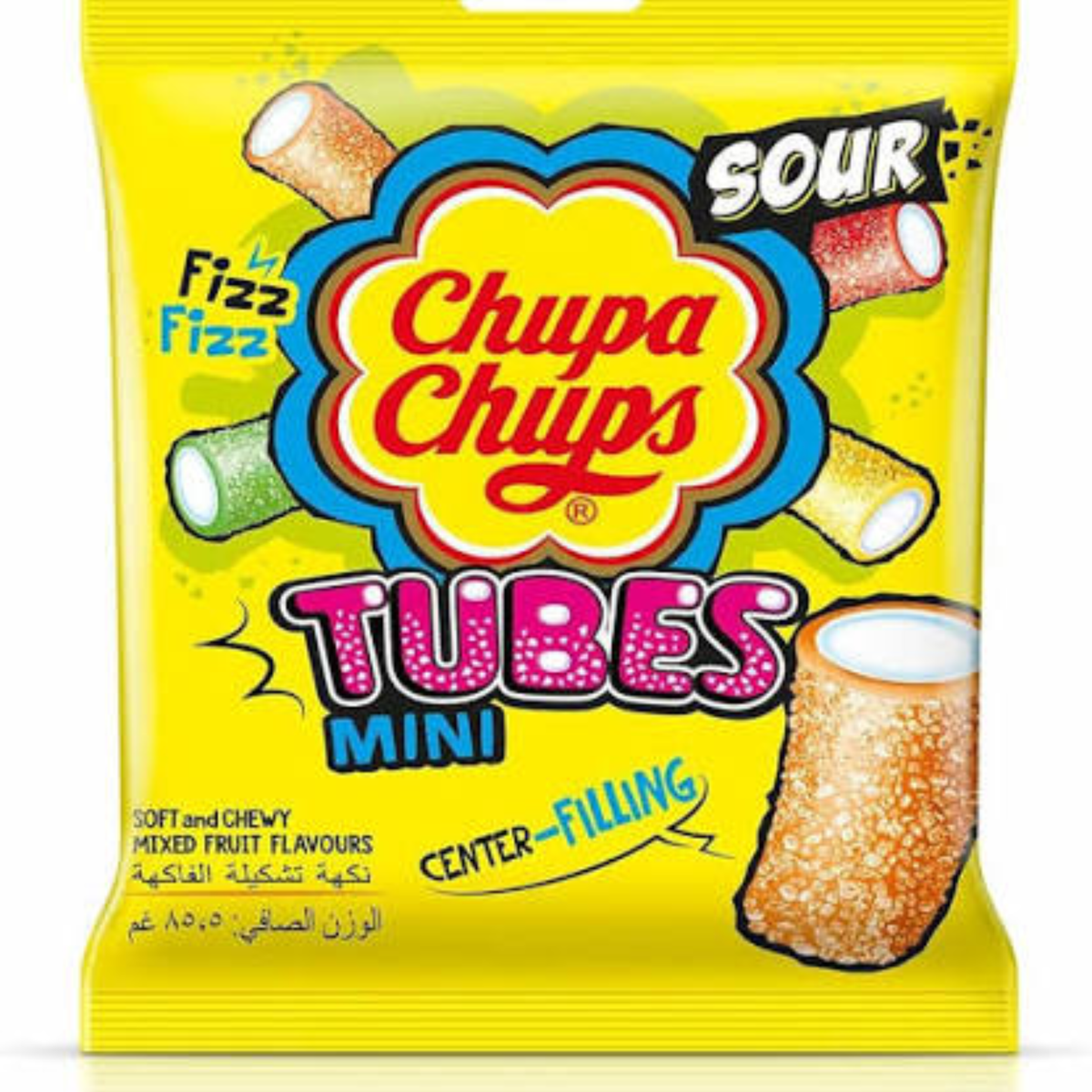 Chupa Chups Tubes Mini Jelly 24g
