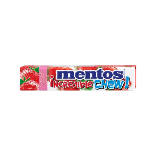 Mentos Incredible Chew Strawberry 45G