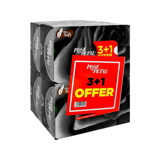 Rose Petal Tissue Pop Up 3 +1 Promo 150X2Ply