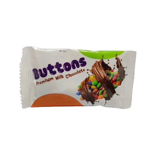 Candyland Buttons Milk Chocolate 24G