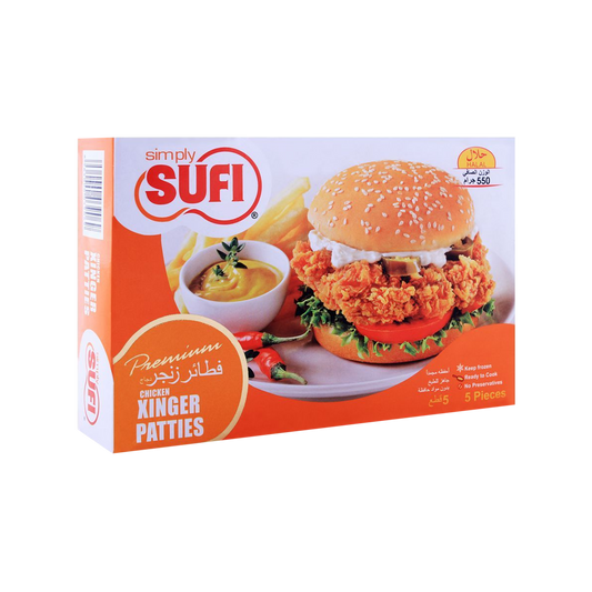 Sufi Frozen Xinger Patties 5s 550g