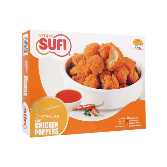 Sufi Frozen Spicy Chicken Poppers 780g