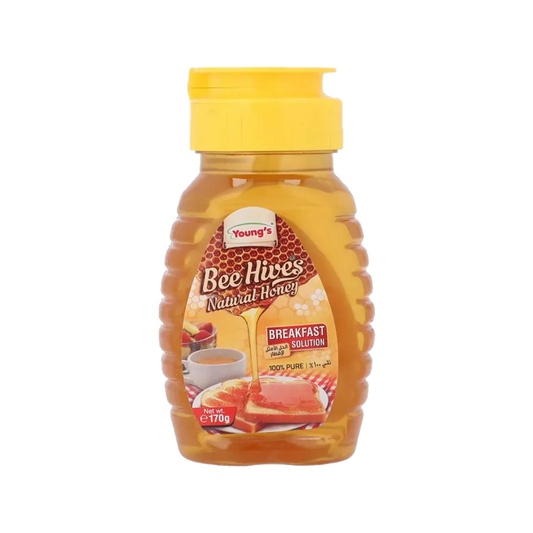 Youngs Bee Hives Natural Honey 170G
