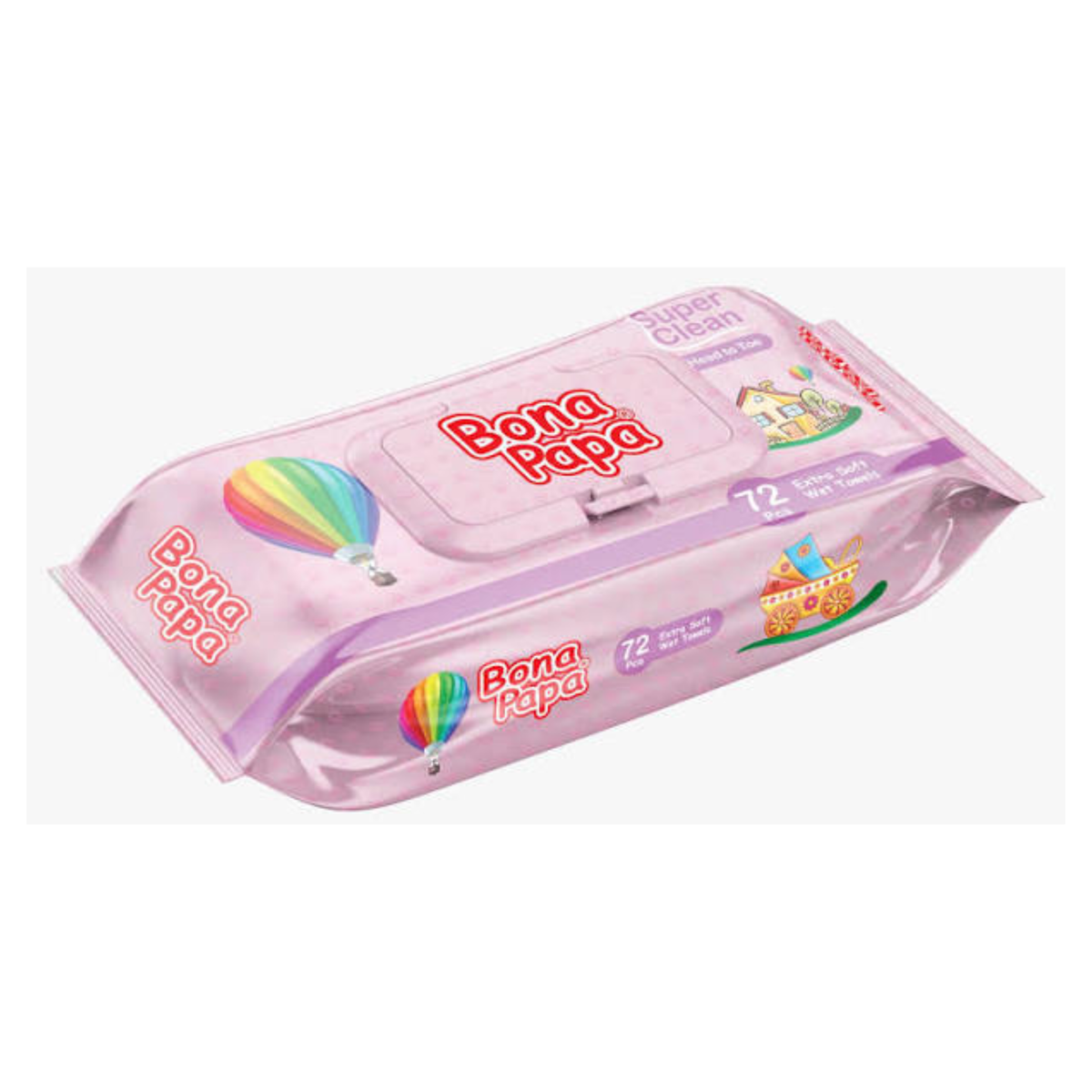 Bona Magi Baby Wipes 72 Pcs
