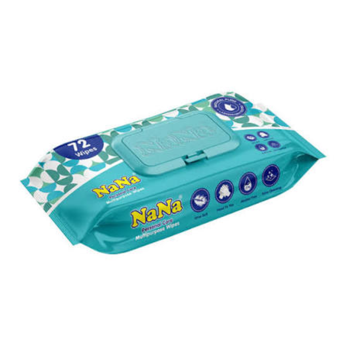 Nana Smarty Regular Baby Wipes 72 Pcs