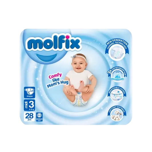Molfix Midi Twin Pack 28Pcs