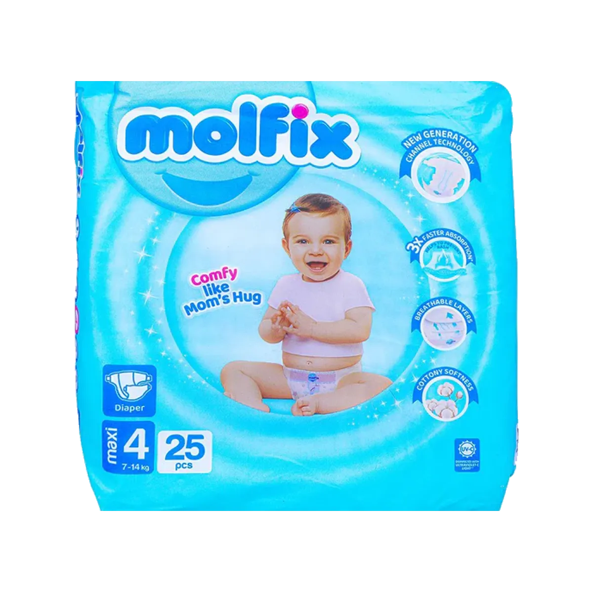 Molfix Maxi Twin 25*4