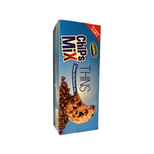 Krunchees Chips Mix Thins Cookies With Chocolate Chip Cookies 100G