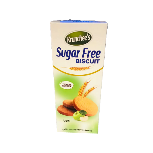 Krunchees Sugar Free Biscuit Premium Recips Apple 100G