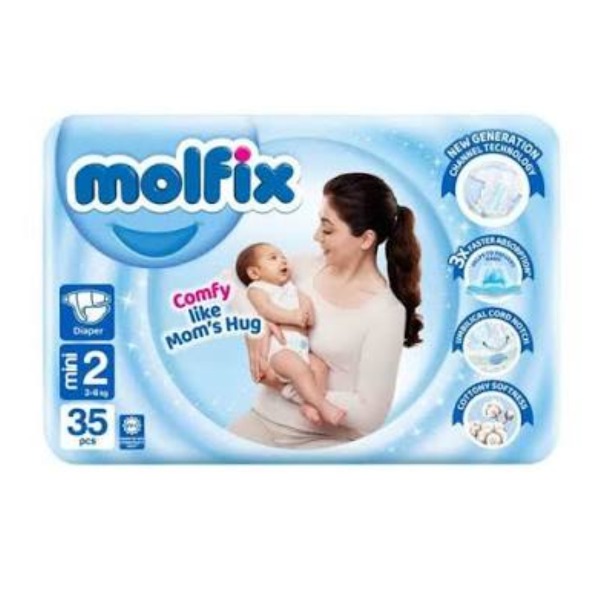 Molfix Diapers Size 2 Mini 64pce