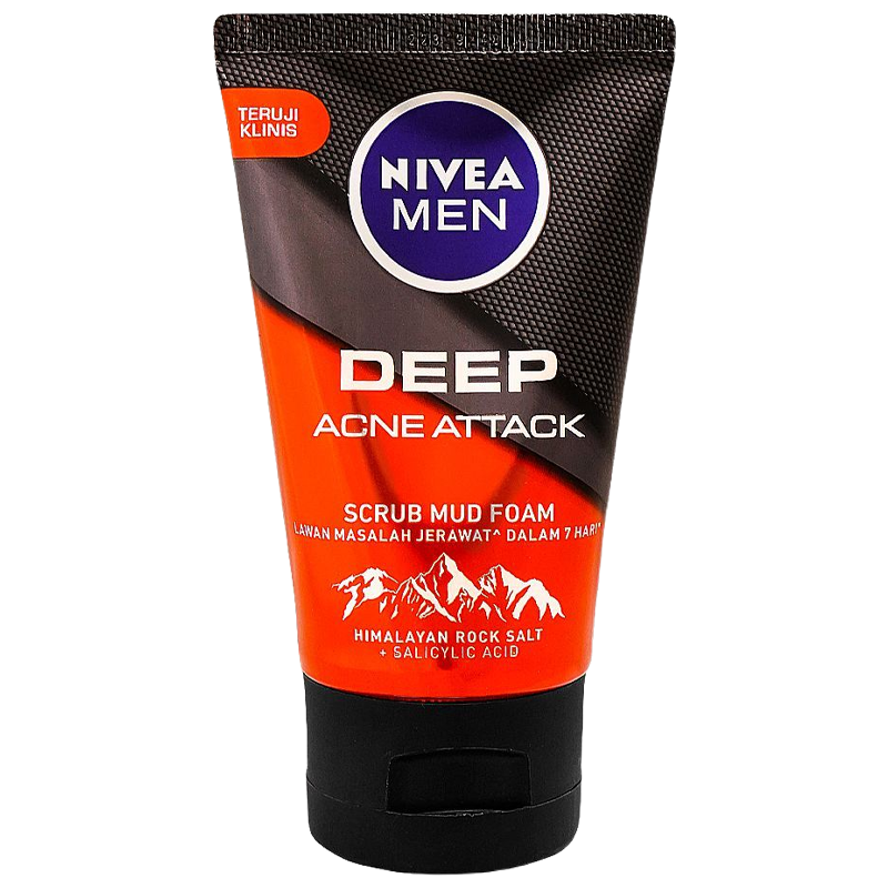 Nivea Men Face Wash Deep Acne Attack 100ml