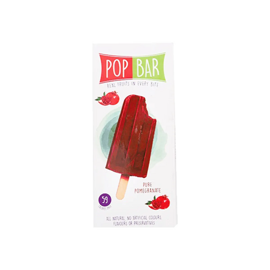 Wholesome Pomegranate Pop Bar 80g