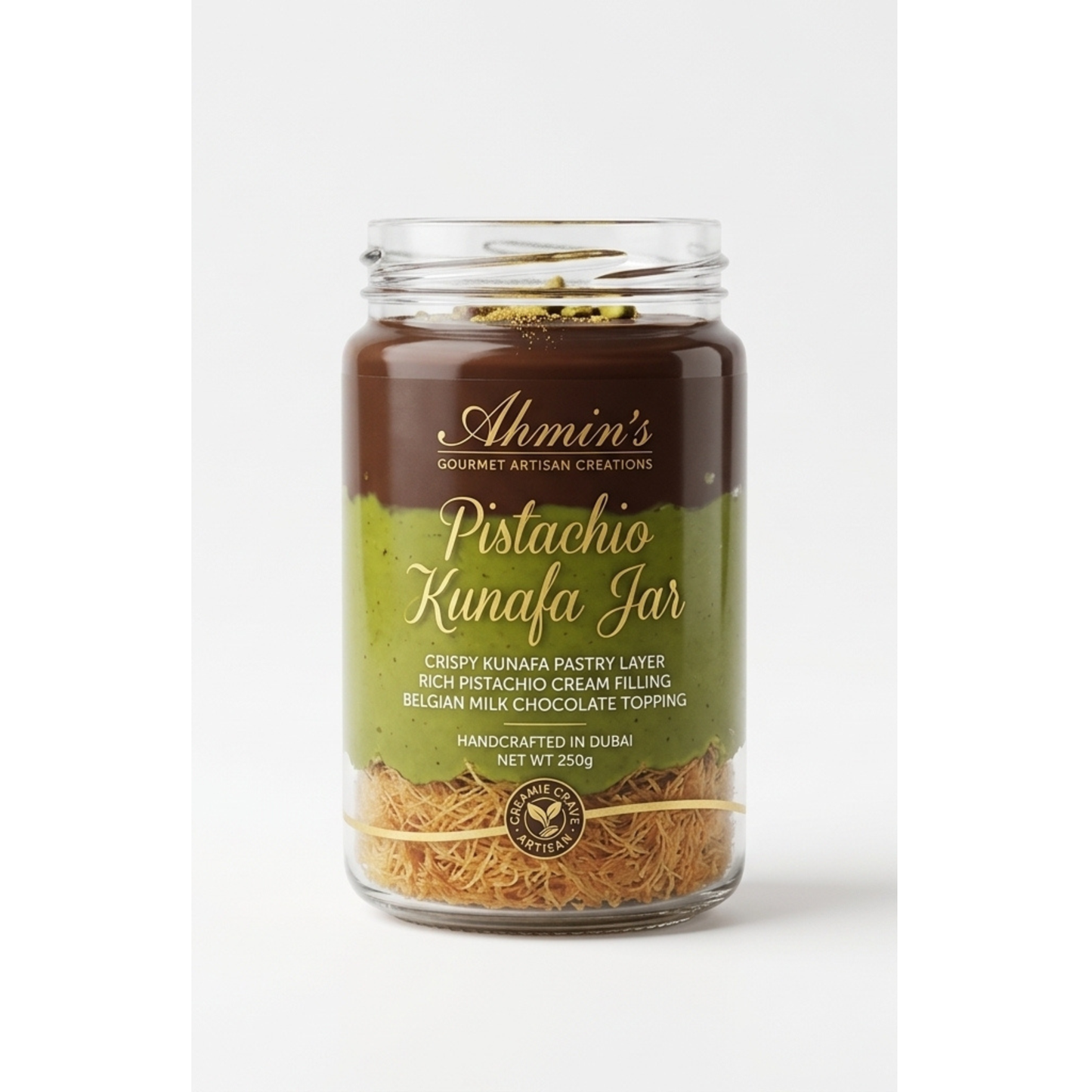 Creamie Crave Pistachio Kunafa Jar