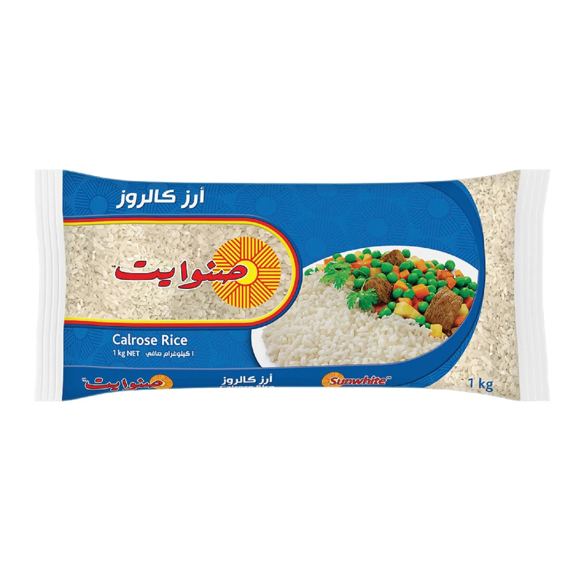 Sunwhite Calrose Rice (P) Bag 1kg
