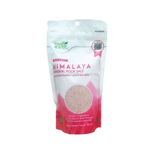 Earths Himalayan Pink Salt 400gm