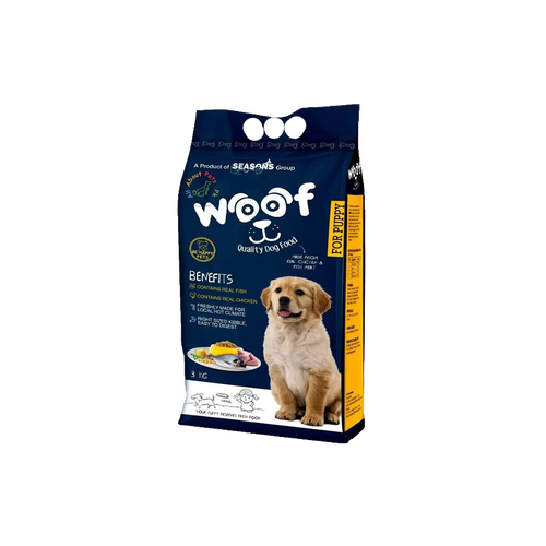 Woof Puppy Dog Food 3kg