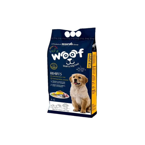 Woof Puppy Dog Food 3kg