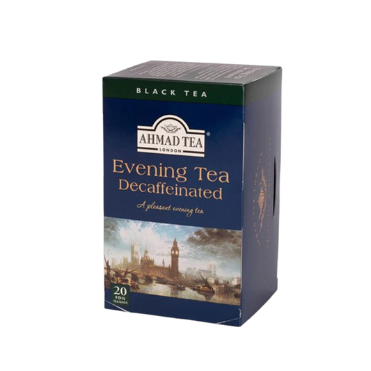 Ahmad Tea London 20 Tea Bag Evening Decafined 40g