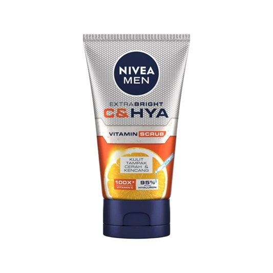 Nivea Men Extra Bright C & Hya Scrub 100ML