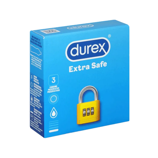 Durex Condoms 3 pack Extra Safe