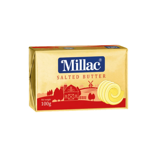 Millac Butter Salted Yellow 100g