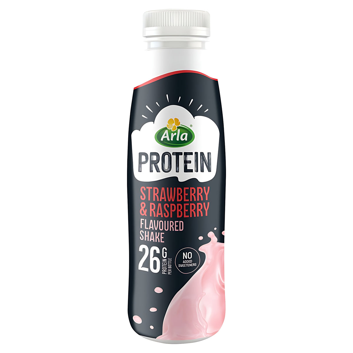 Arla Protein Strawberry Raspberry Flavoured Shake 482ml