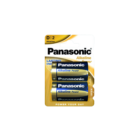 Panasonic Alkaline D2 2P