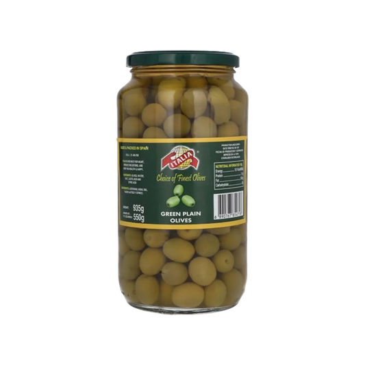 Figaro Green Olives Plain 935g