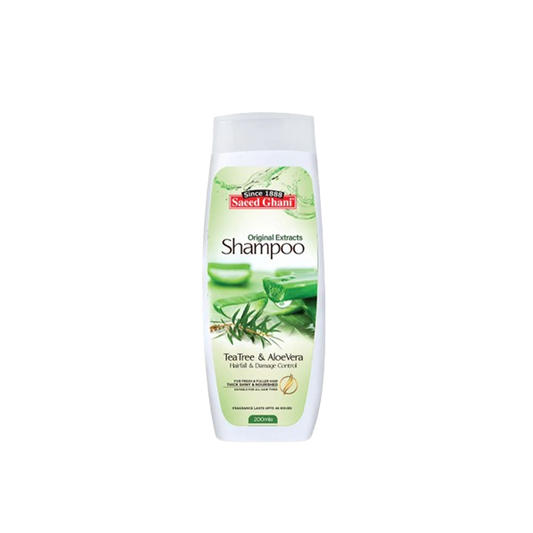 Saeed Ghani Tea Tree & Aloevera Shampoo 200ml