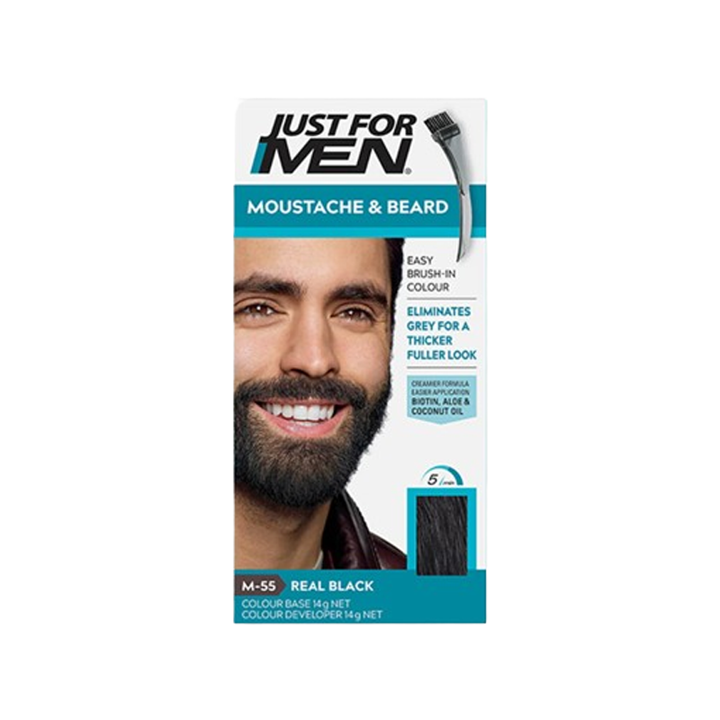 Just For Men Beard Color Real Black