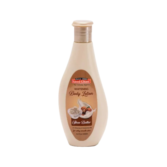 Saeed Ghani Shea Butter Whitening Body Lotion 125ml