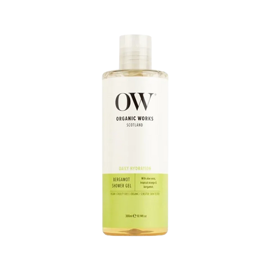 Organic Works Bergamot Shower Gel, 300 ml