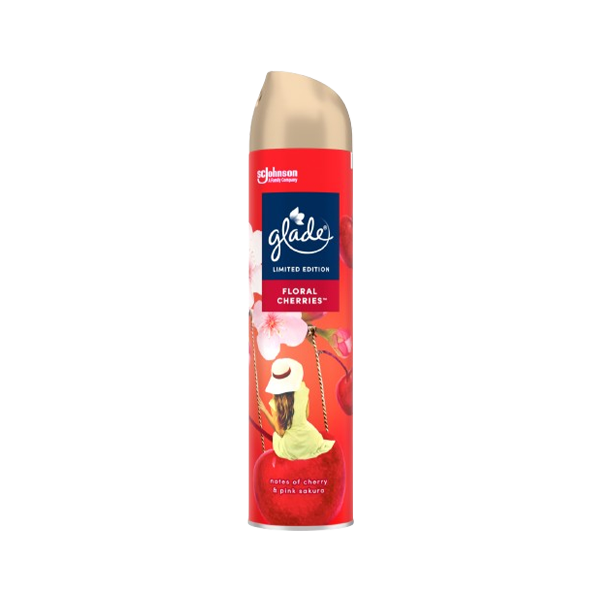Glade Aerosol Air Freshener Floral Cherries 300ml