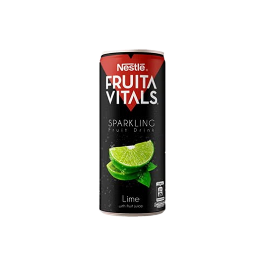 Nestle Sparkling Juice Lime & Lemon Can 250ml