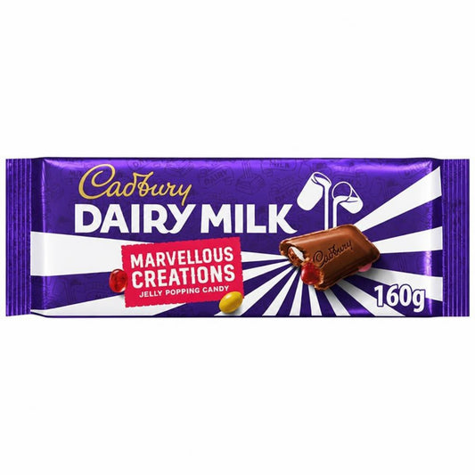Cadbury Dairy Milk Marvellous Creations Jelly Popping Candy 160g