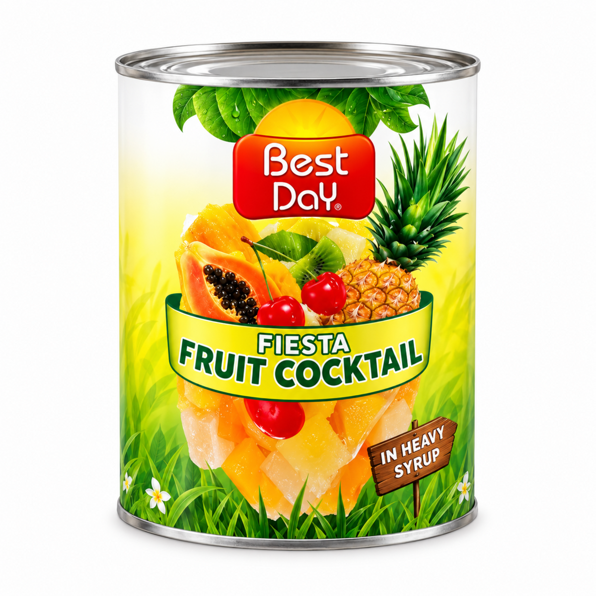 Best Day Fruit-cocktail 3000g
