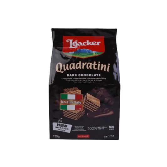 Loacker Wafers Dark Chocolatesd
