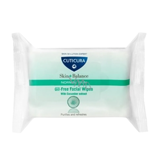 Cuticura Skin+balance Combination Wipes X25